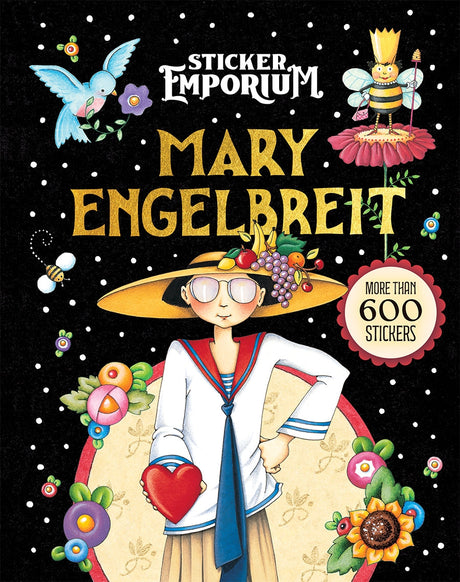Unleash your creativity as you recreate beloved art and quotes from the Mary Engelbreit collection. This adult book book isn't just about stickers—it's a meditative experience that offers relaxation, focus, and creative stimulation. This sticker book contains more than 500 stickers with beautiful images from Mary Engelbreit's expansive career. It also includes 32 sheets of wood-free matte stickers, excellent for scrapbooking and using on any paper craft activity, as well as 72 pages of colorful patterned pa