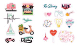 Celebrate your faith and add more inspiration to your world with this beautiful collection of 600 uplifting faith-inspired stickers for crafters, scrapbookers, or anyone who just loves stickers.

The back of an envelope that carries an encouraging card. A packed lunch that needs some extra punch. A journal capturing a faith journey. The mirror a daughter spends lots of time in front of. A go-everywhere drink tumbler or laptop. Stickers can pop up in many places reminding us of God’s promises. This special c