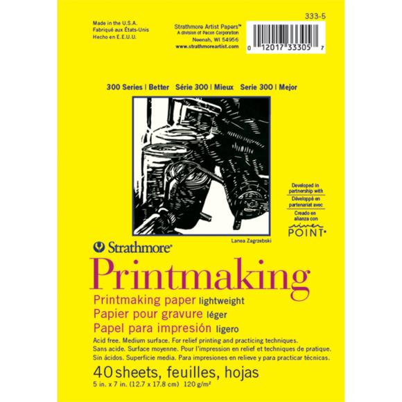 Strathmore Printmaking Paper Pad 5"X7"