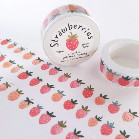 Julianna Swaney - Strawberries Washi Tape