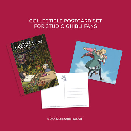 Studio Ghibli Howl’s Moving Castle: 30 Postcards