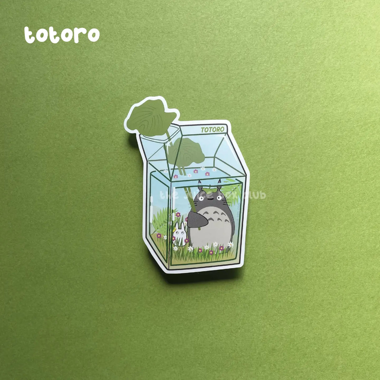 Studio Ghibli X The Juice Box Club Stickers - Totoro