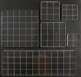 Juego de sellos acrílicos en bloques Studio Series (6 bloques transparentes) 