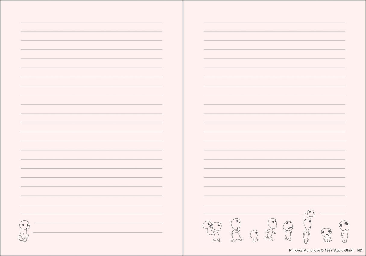 Studio Ghibli Princess Mononoke Journal
