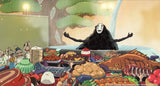 Connect with loved ones near and far with these notecards featuring film stills from Spirited Away, Studio Ghibli's award-winning film about a young girl's journey through the spirit realm.


Includes 16 folded cards with full-color artwork (8 designs, repeating twice) and 16 envelopes in a lovely gift box with a pull-off lid.

Pair this boxed set with other themed merchandise, including Spirited Away Journal, Spirited Away Sketchbook, Studio Ghibli 100 Collectible Postcards volumes 1 and 2, and more, to cr
