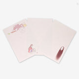 Add a touch of magic and whimsy to your correspondence with this stationery set featuring beloved characters from Spirited Away, Studio Ghibli’s award-winning film about a young girl’s journey through the spirit realm.

This set includes 30 letter-writing sheets (6 unique designs) featuring iconic characters and scenes from the film, 30 coordinating envelopes, plus 70 stickers.