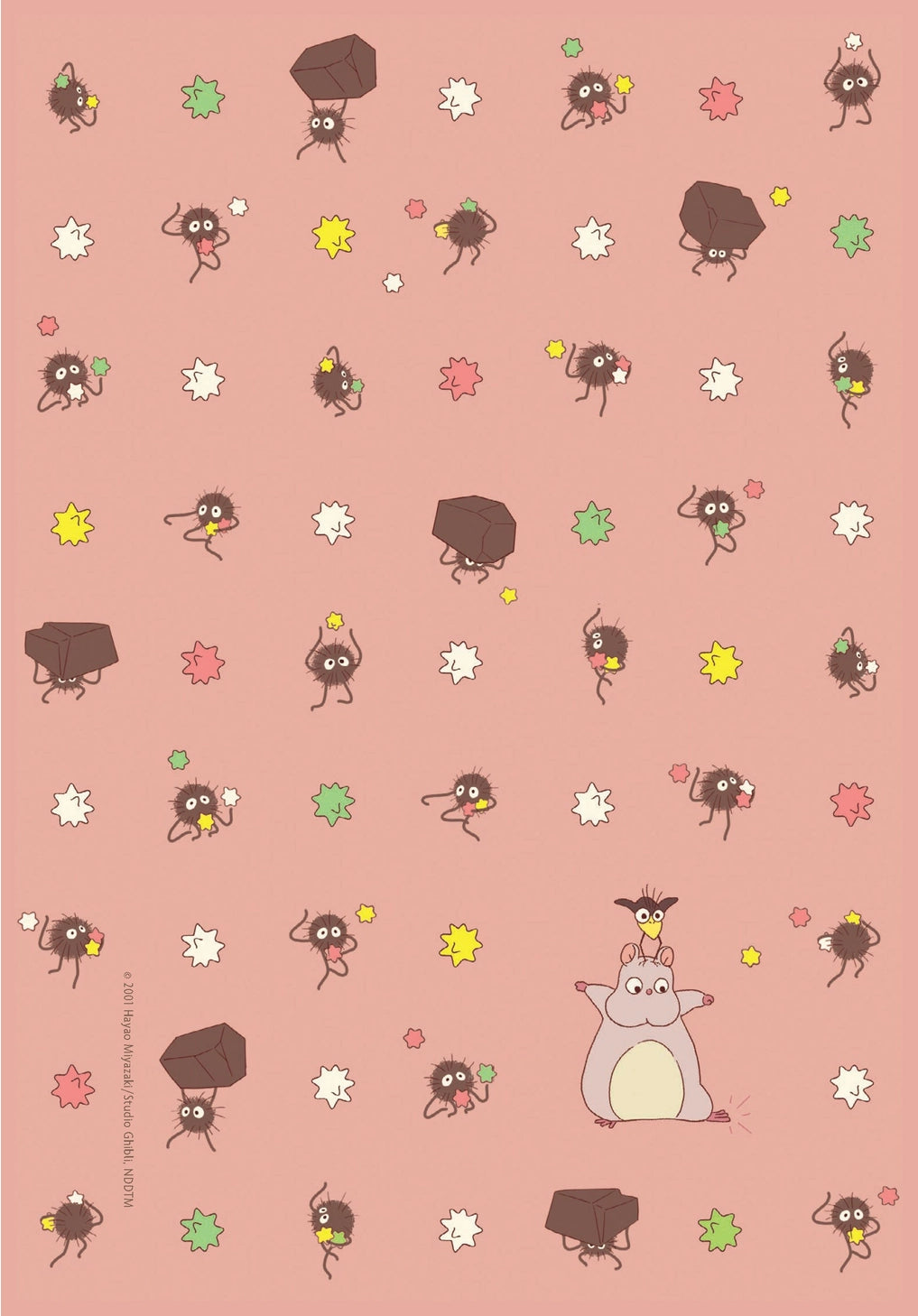 Add a touch of magic and whimsy to your correspondence with this stationery set featuring beloved characters from Spirited Away, Studio Ghibli’s award-winning film about a young girl’s journey through the spirit realm.

This set includes 30 letter-writing sheets (6 unique designs) featuring iconic characters and scenes from the film, 30 coordinating envelopes, plus 70 stickers.
