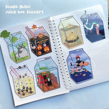 Studio Ghibli X The Juice Box Club Stickers - Totoro