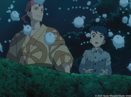 Embark on an exhilarating journey into Studio Ghibli’s award-winning fantasy adventure The Boy and the Heron, joining young Mahito and a mischievous grey heron as they venture into a world where death comes to an end and life finds a new beginning.

This collection of postcards, beautifully designed to keep or send, features 30 final frames from the film—all hand-drawn and gorgeously detailed—and celebrates director Hayao Miyazaki’s epic masterpiece.

Pair it with other themed merchandise, including The Boy