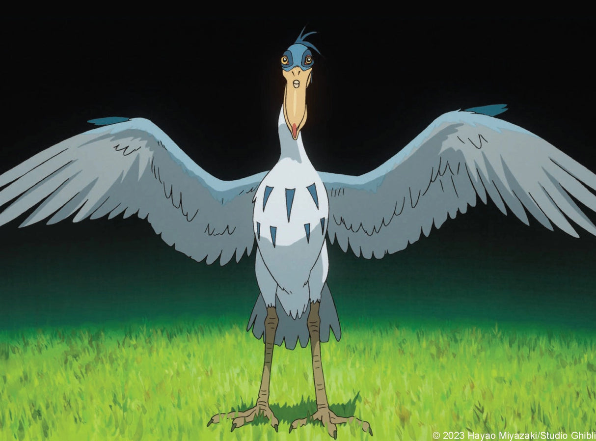 Embark on an exhilarating journey into Studio Ghibli’s award-winning fantasy adventure The Boy and the Heron, joining young Mahito and a mischievous grey heron as they venture into a world where death comes to an end and life finds a new beginning.

This collection of postcards, beautifully designed to keep or send, features 30 final frames from the film—all hand-drawn and gorgeously detailed—and celebrates director Hayao Miyazaki’s epic masterpiece.

Pair it with other themed merchandise, including The Boy