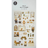 Suatelier Sticker Sheet - Ggumi Cafe

The Ggumi Cafe sticker sheet from Suatelier captures the charm of quiet coffee moments, sweet treats, and the inviting atmosphere of your favorite neighborhood café. Known for their soft colors and playful aesthetic, Suatelier stickers add an instant dose of warmth and whimsy wherever you place them.

• This package includes 1&nbsp;sheet of sticker
• Package measures approx. 8" x 3.5"