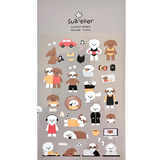 Meet Hodoo, the adorable pup ready to brighten your journal, planner, or happy mail. This Suatelier sticker sheet features playful puppy‑life illustrations that bring charm, warmth, and a touch of whimsy to any creative project.

• This package includes 1&nbsp;sheet of sticker
• Package measures approx. 8" x 3.5"