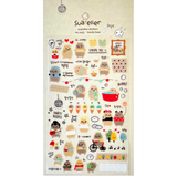 Suatelier Sticker Sheet - Lovely Bear

Add a touch of sweetness to your journal, planner, or happy mail with the Lovely Bear sticker sheet from Suatelier.&nbsp; This sticker sheet features soft colors and charming bear illustrations. Known for their soft colors and playful aesthetic, Suatelier stickers add an instant dose of warmth and whimsy wherever you place them.

• This package includes 1&nbsp;sheet of sticker
• Package measures approx. 8" x 3.5"