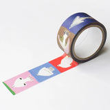 Cozyca Products - Subikiawa Washi Tape - Rooms

Masking tape by Subikiawa., an artist who creates illustrations and paints glass tableware.
There are plenty of Tori living in the colorful room. Accented with glittering gold foil. Please try to find your favorite one!

20mm wide x 5m long