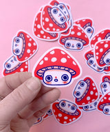 Hannakin - Surprised Mush Vinyl Sticker