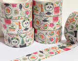 Cinta washi de sushi 