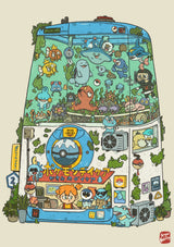 Sushiboiiiyy - Misty's Daycare Postcard

Size: 4x6 Printed on 12pt paper.

Front and back printing.

Comes with plastic sleeves.