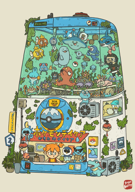 Sushiboiiiyy - Misty's Daycare Postcard

Size: 4x6 Printed on 12pt paper.

Front and back printing.

Comes with plastic sleeves.