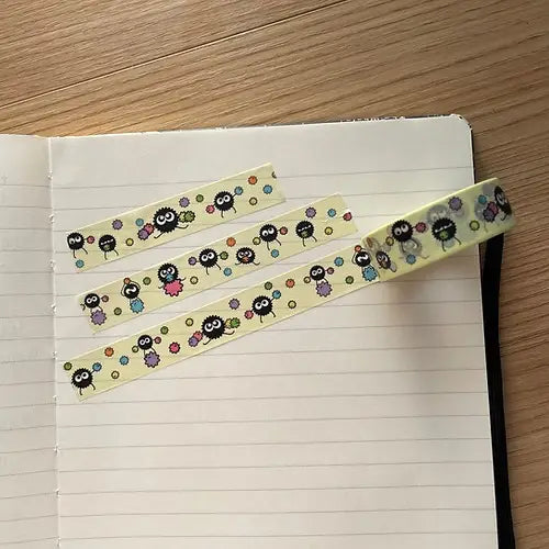 Susuwatari Soot Sprites Washi Tape
