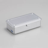 Caja de almacenamiento apilable Toyo Steel T-190 amarilla