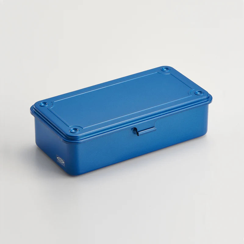 Caja de almacenamiento apilable Toyo Steel T-190 amarilla