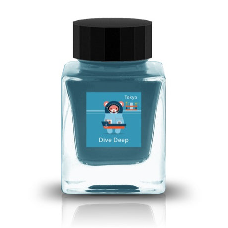 Dive Deep Ink

The Tokyo Special 2026 Collection inks are inspired by the essence of Tokyo and were released as a Tokyo exclusive in the Spring of 2026.&nbsp;

RGB: 53, 150, 181

Blue

30ml