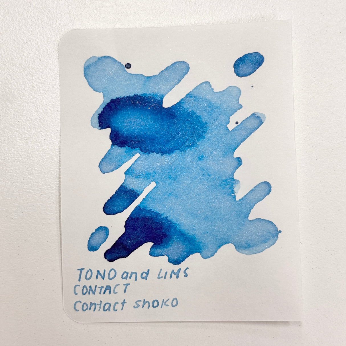 TONO & LIMS - Contact Shoko Ink