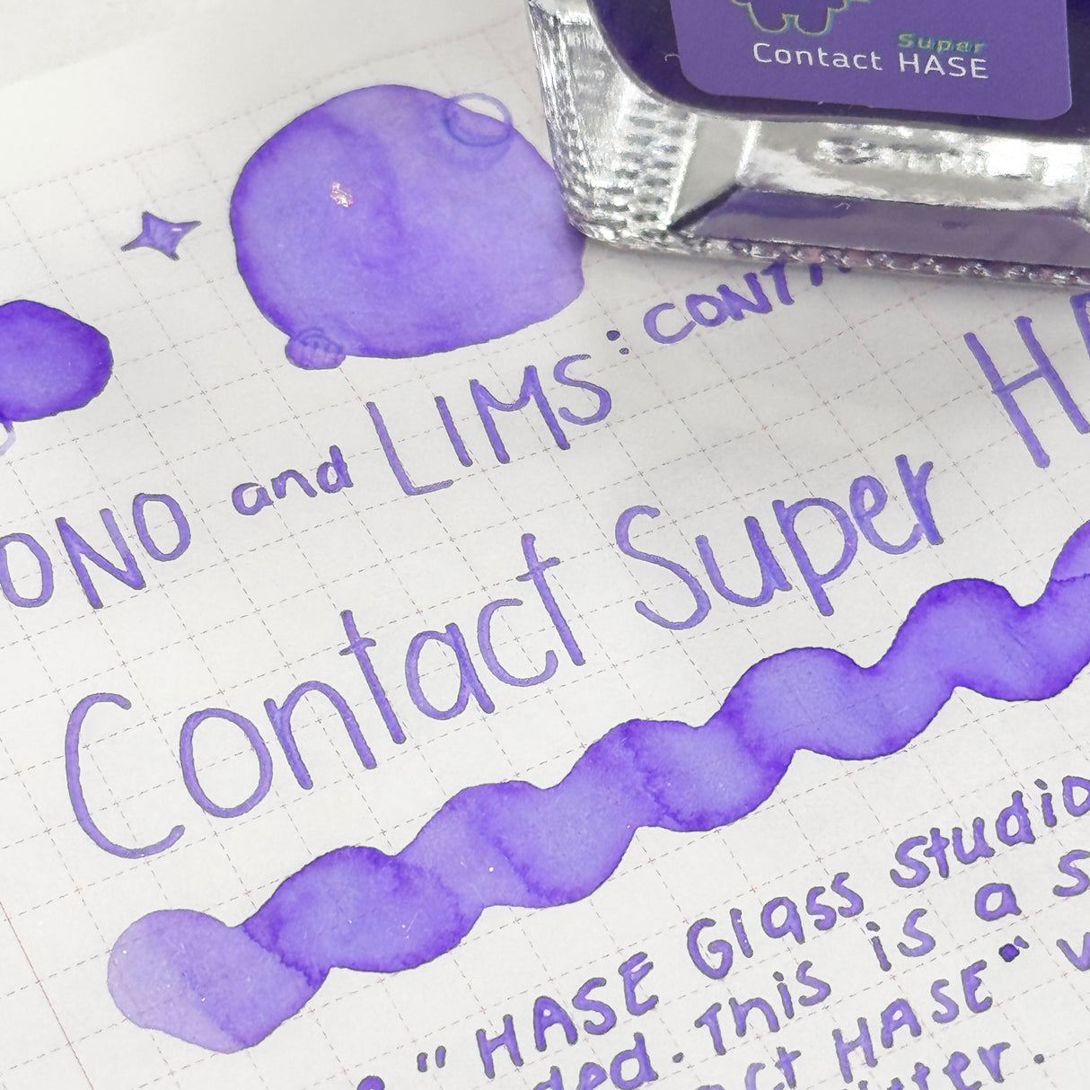 TONO & LIMS - Contact Super HASE Ink