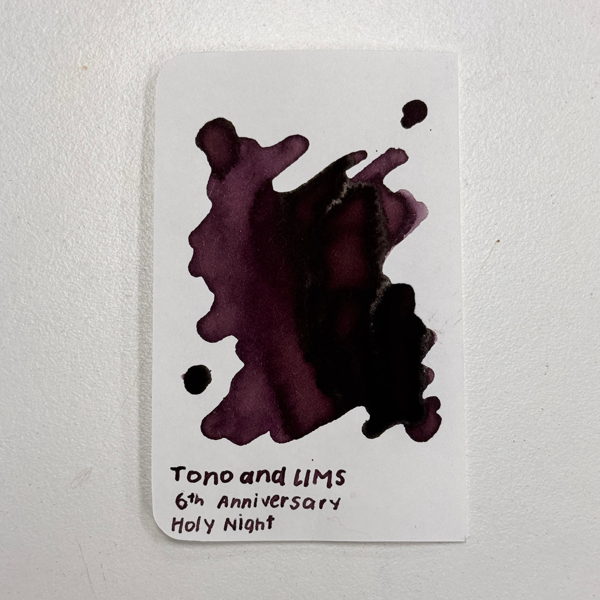 TONO & LIMS 6th Anniversary Holy Night Ink