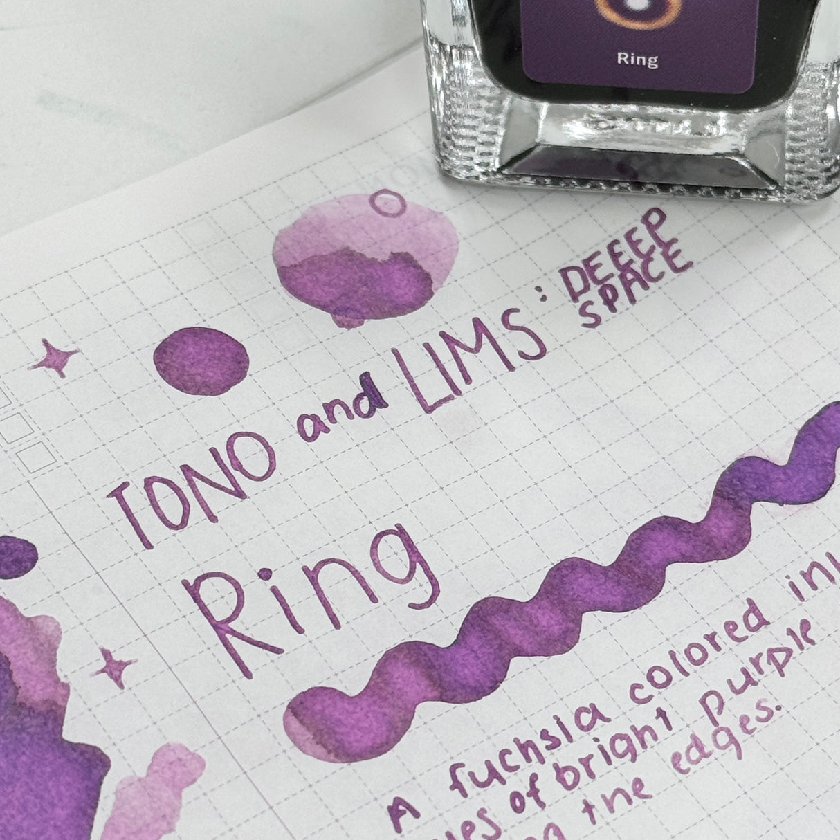 TONO & LIMS DEEEP SPACE Ring Ink