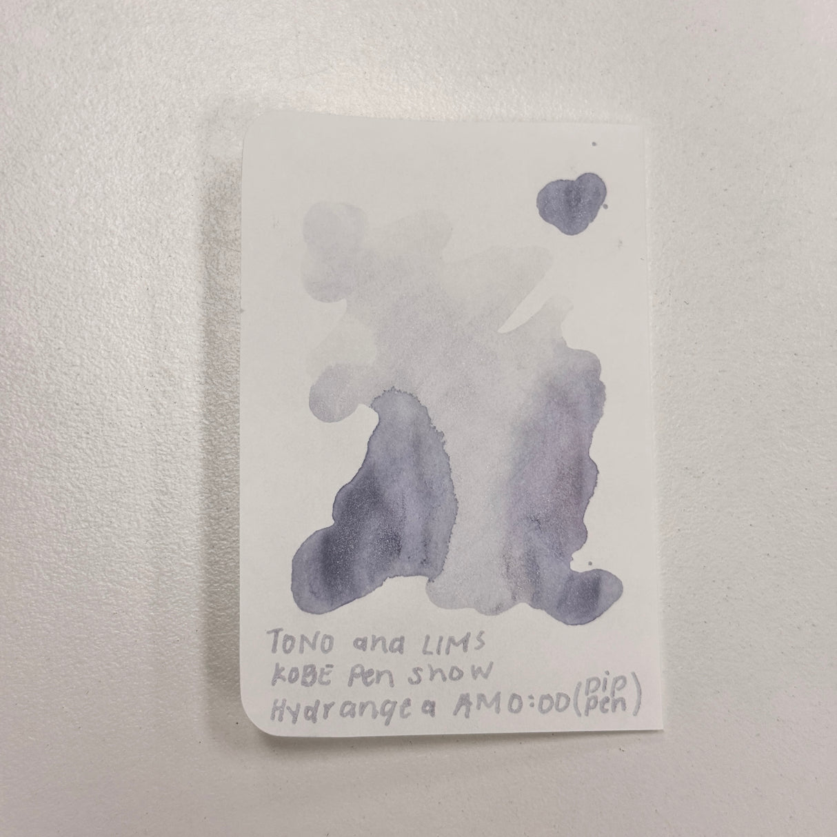 TONO & LIMS Hydrangea - 八仙花 AM0:00 (Hydrangea AM0:00) Ink (Dip Pen Only)