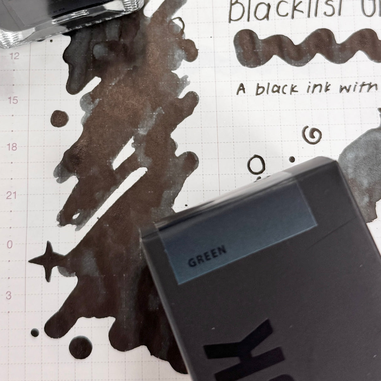 TONO & LIMS Ink - BLACK LIST - Green