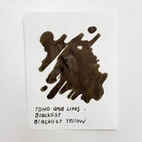 TONO & LIMS Ink - BLACK LIST - Yellow