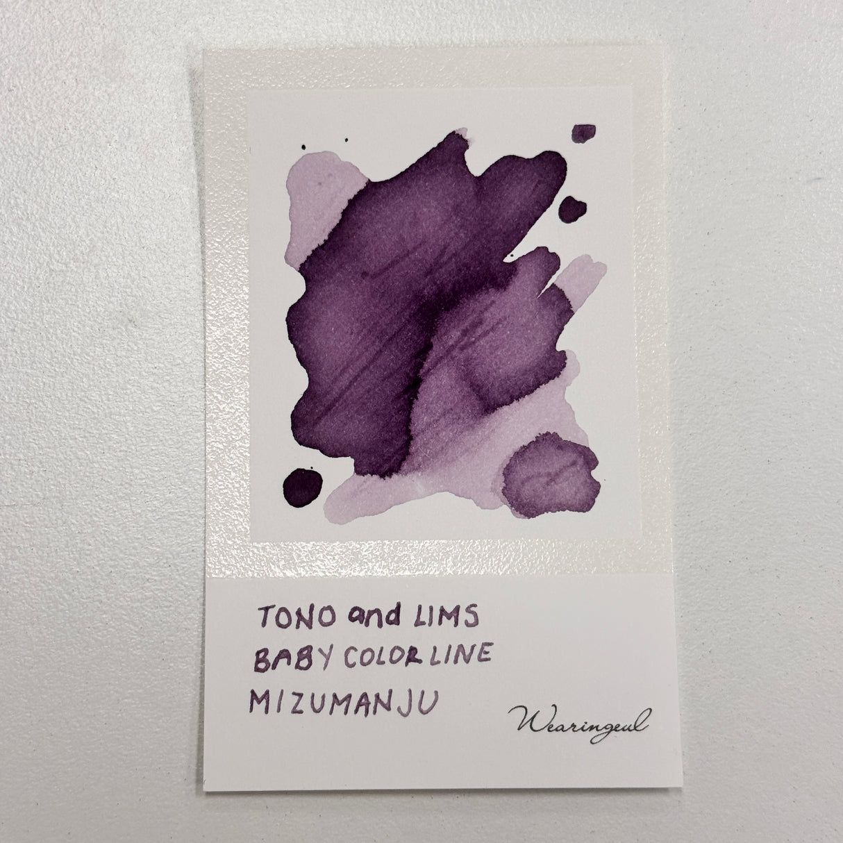 TONO & LIMS Ink - Baby Color - Mizumanju