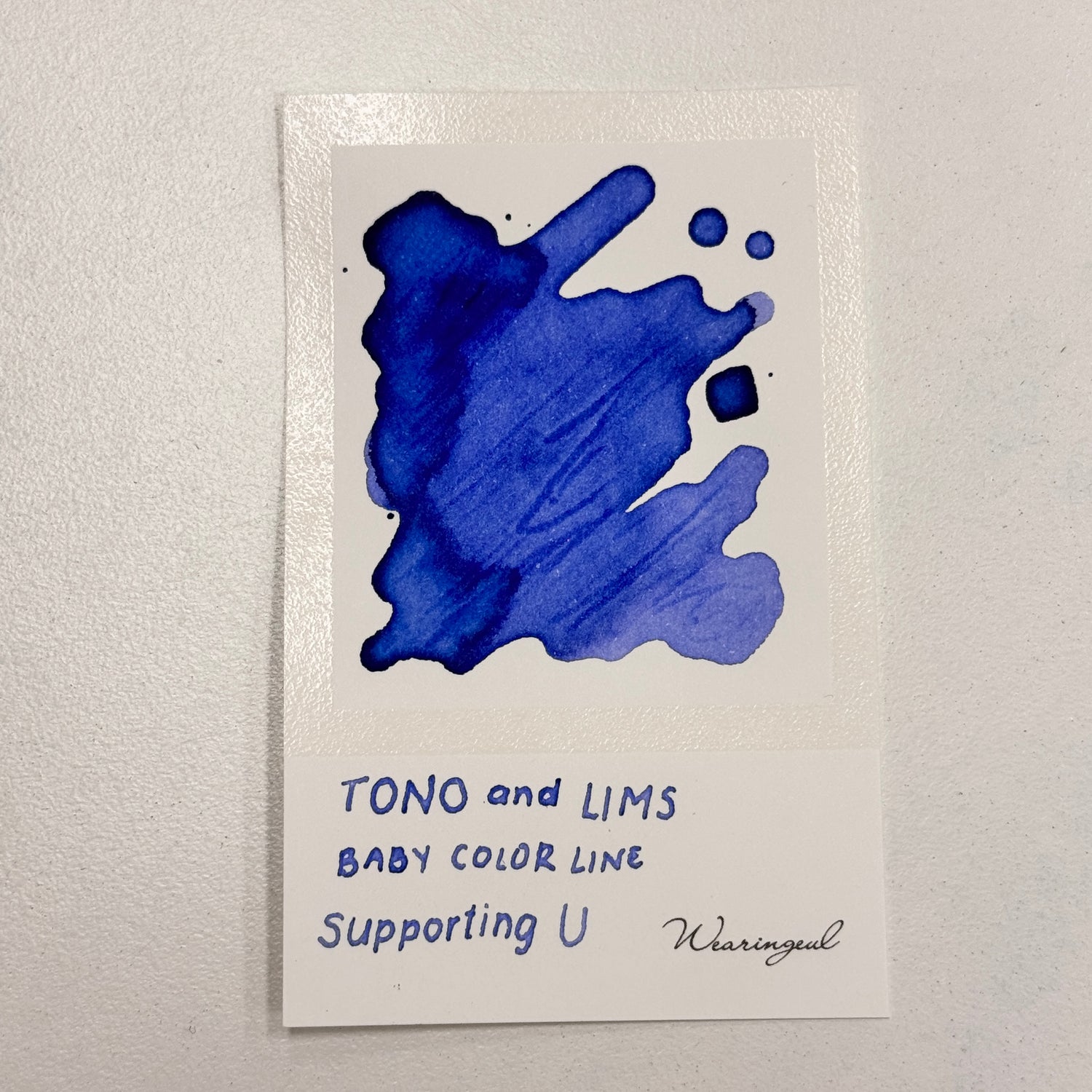 TONO & LIMS Ink - Baby Color - supporting U