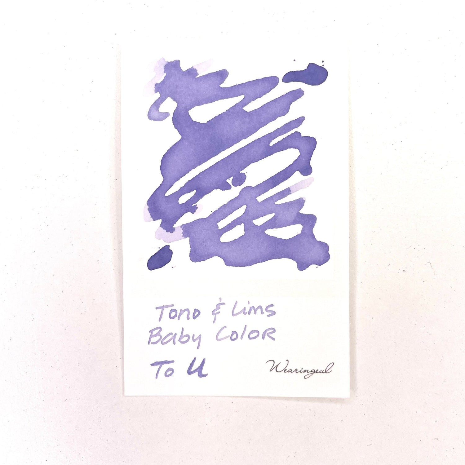 TONO & LIMS Ink - Baby Color Line - to U