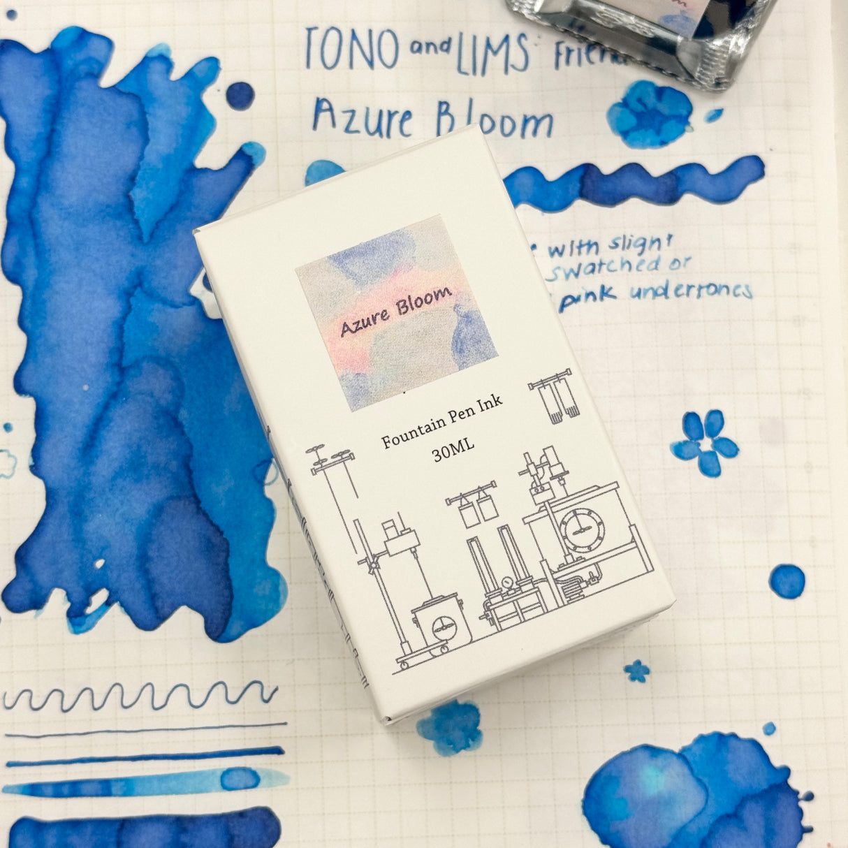 TONO & LIMS Ink - Friendship - Azure Bloom