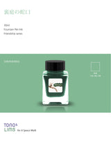 Tono &amp; Lims Friendship Line Fountain Pen Ink Collection where every ink in the Friendship Line embodies the power of friendship through beautifully crafted colors that flow effortlessly on the page. Add a personal touch to your work with a variety of hues that are as diverse and special as the friendships we cherish.

30ml

Shimmering