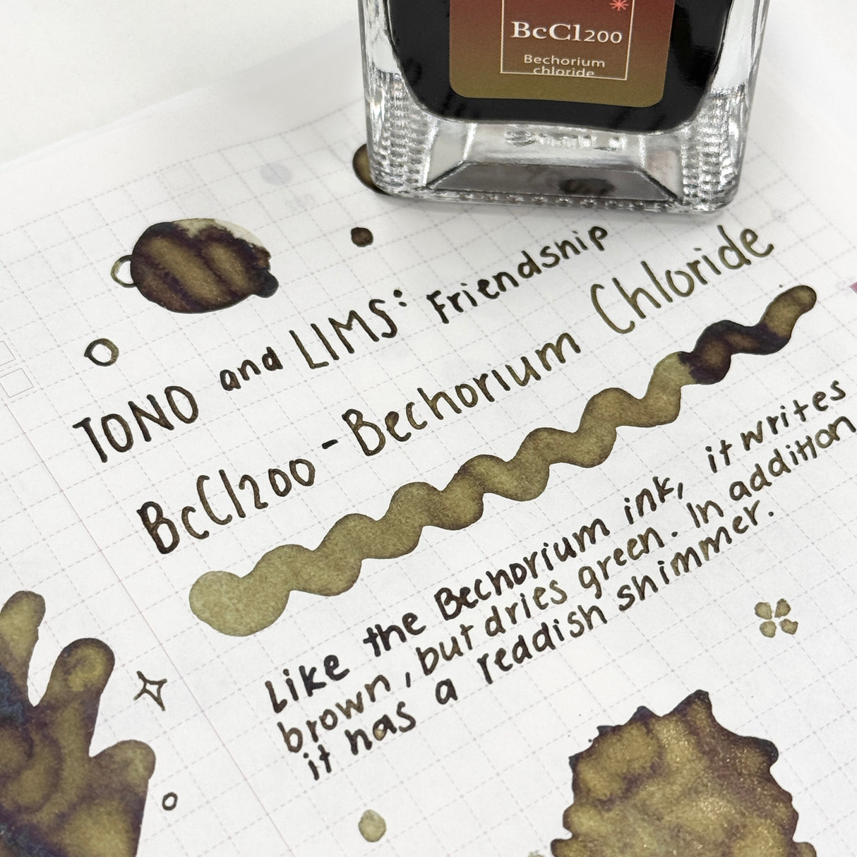 TONO & LIMS Ink - Friendship - BcCl200 Bechorium Chloride