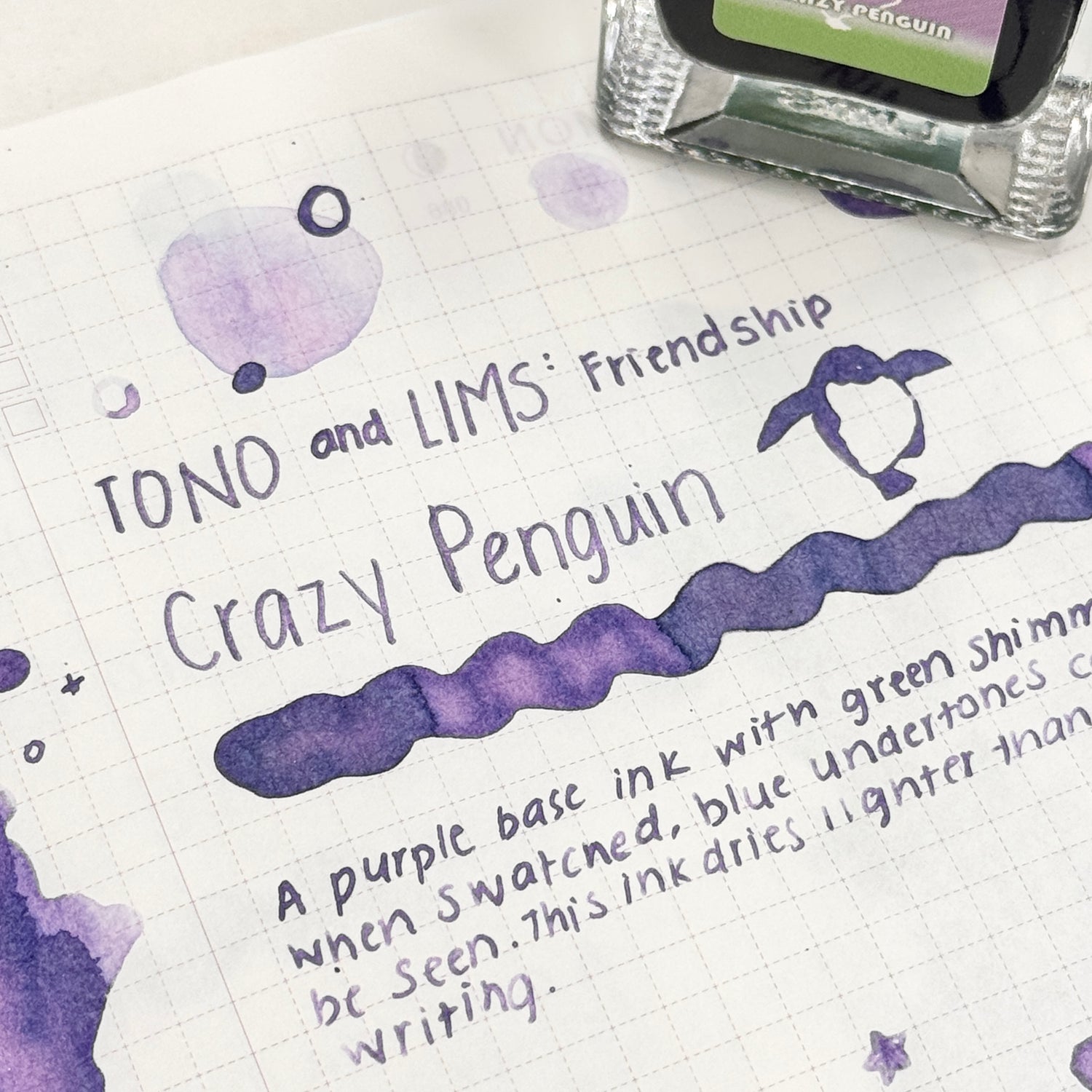 TONO & LIMS Ink - Friendship - CRAZY PENGUIN