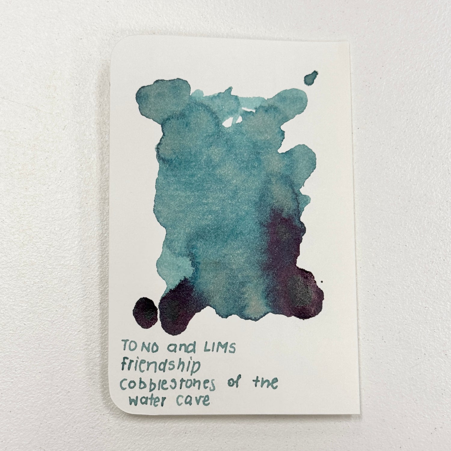 TONO & LIMS Ink - Friendship - Cobblestones of the Water Cave