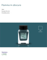 Tono & Lims Friendship Line Fountain Pen Ink Collection where every ink in the Friendship Line embodies the power of friendship through beautifully crafted colors that flow effortlessly on the page. Add a personal touch to your work with a variety of hues that are as diverse and special as the friendships we cherish.

30ml