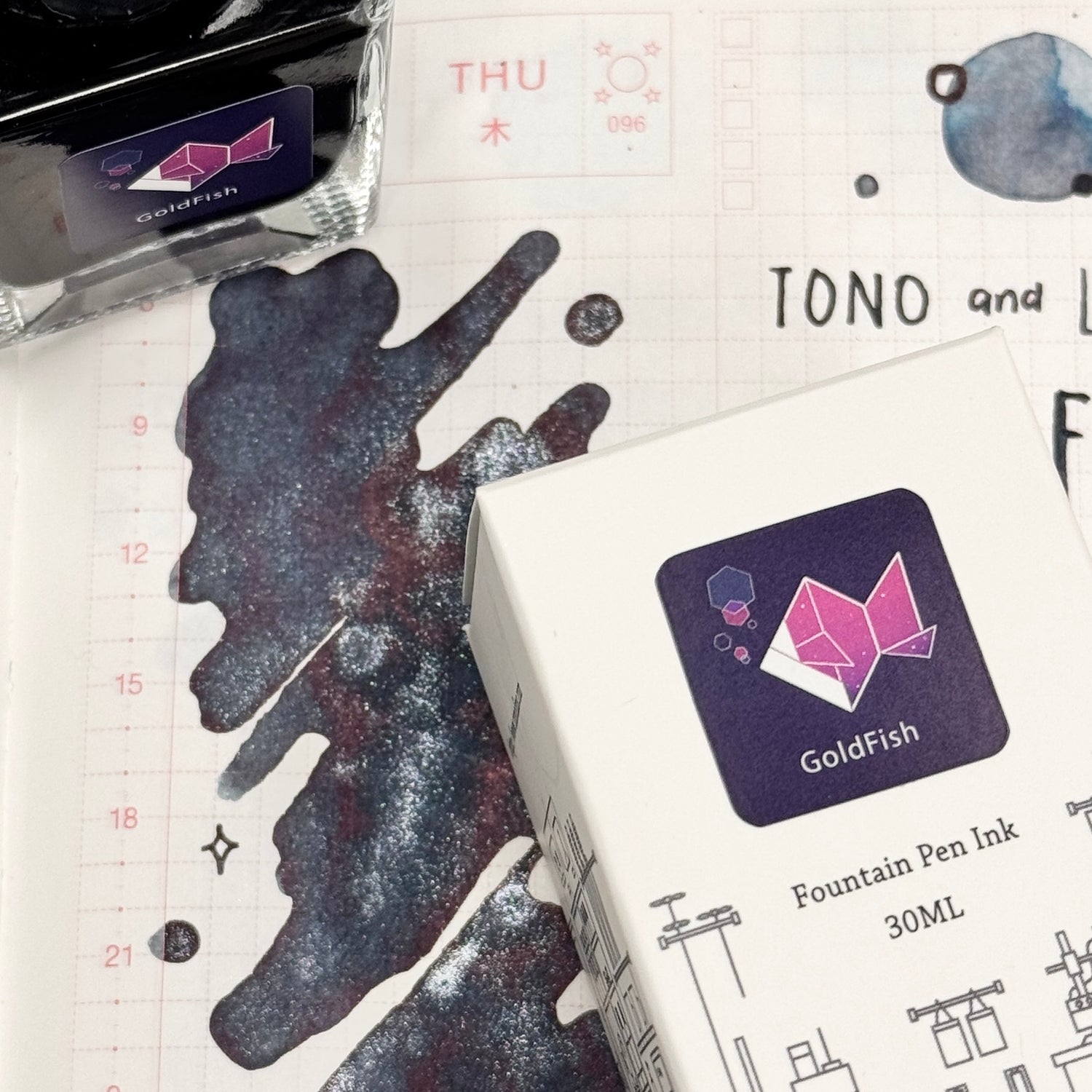 TONO & LIMS Ink - Friendship - Goldfish