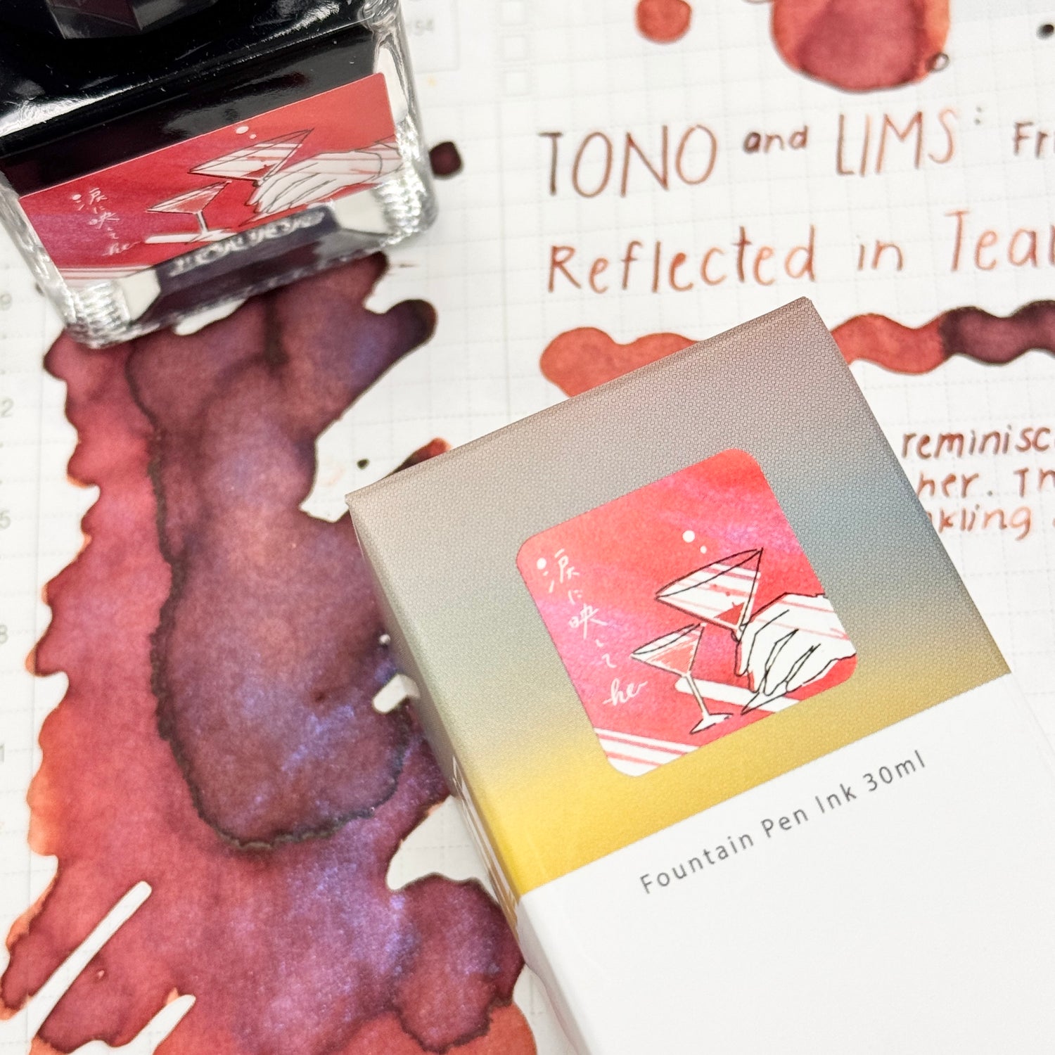 TONO & LIMS Ink - Friendship - Mocktail Bar Reflected in Tears (he)