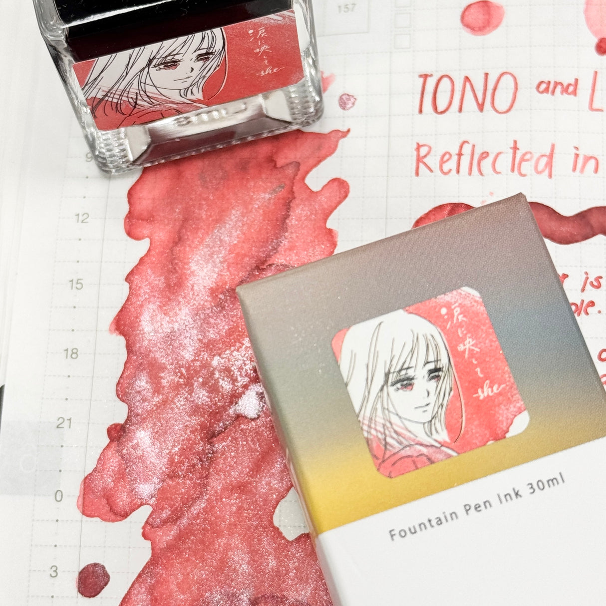 TONO & LIMS Ink - Friendship - Mocktail Bar Reflected in Tears (she)