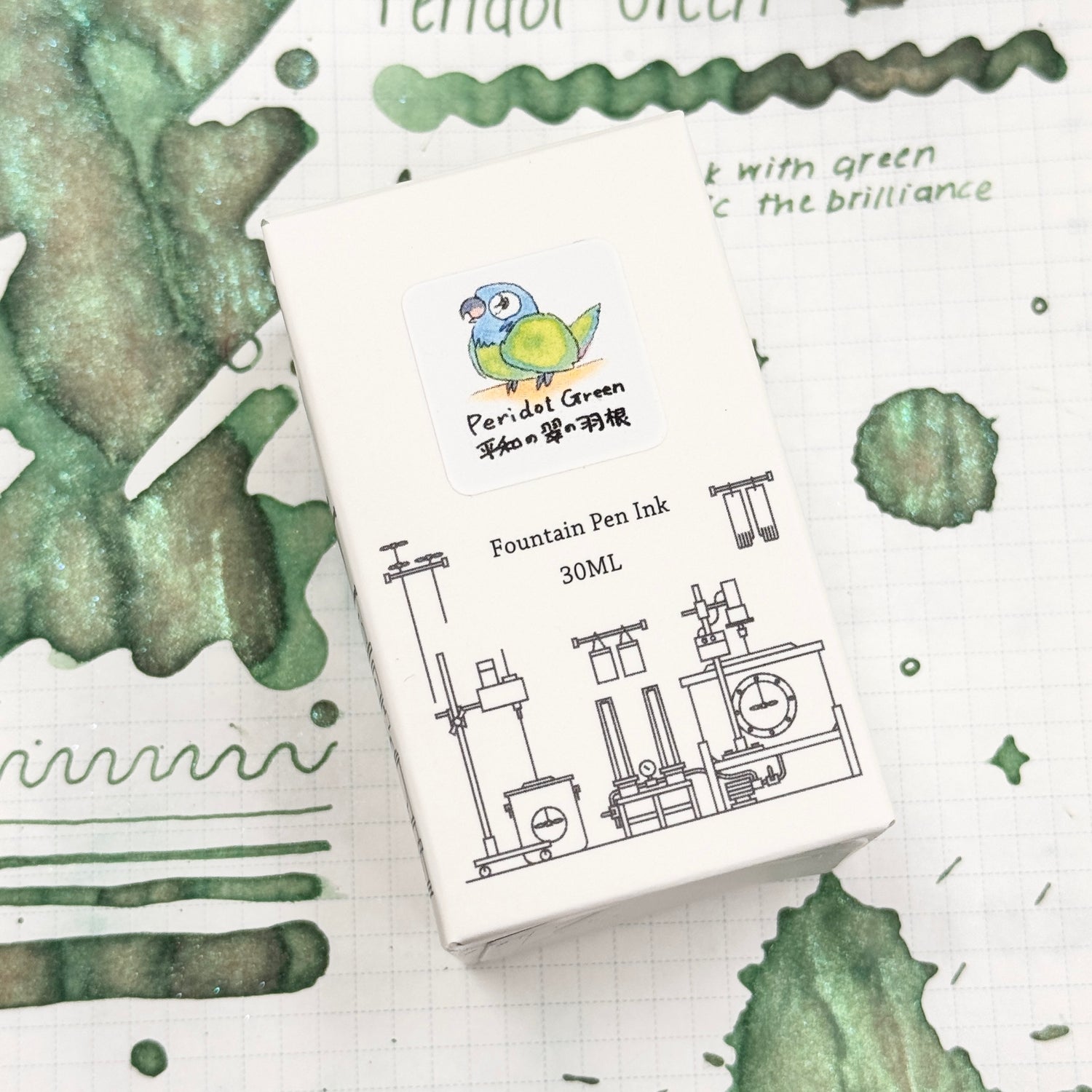 TONO & LIMS Ink - Friendship - Peridot Green