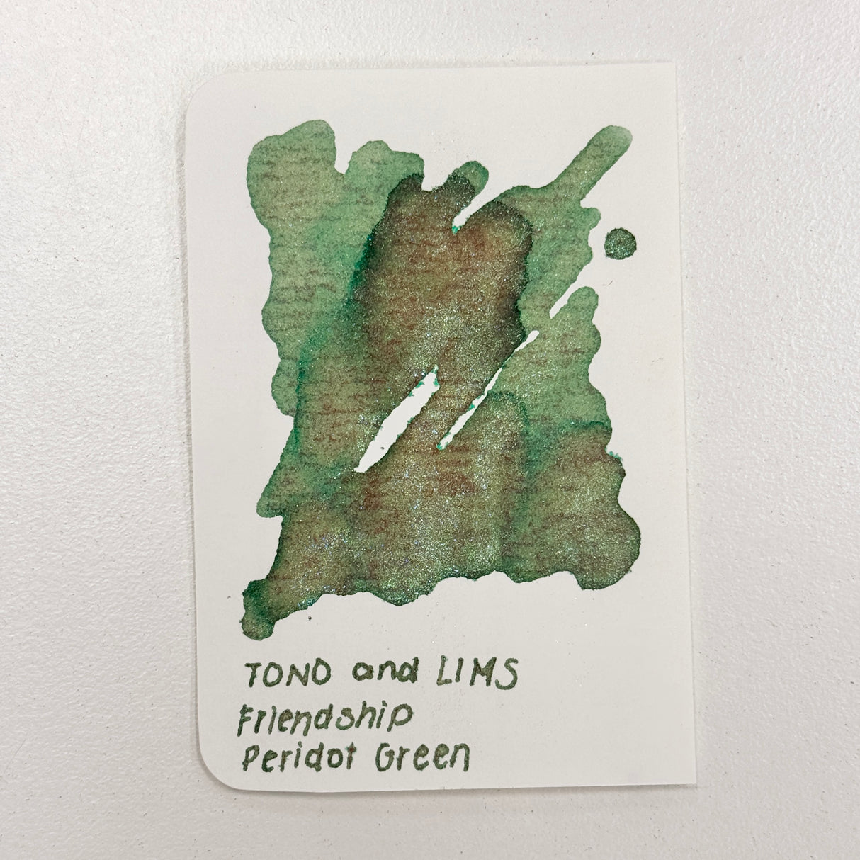 TONO & LIMS Ink - Friendship - Peridot Green