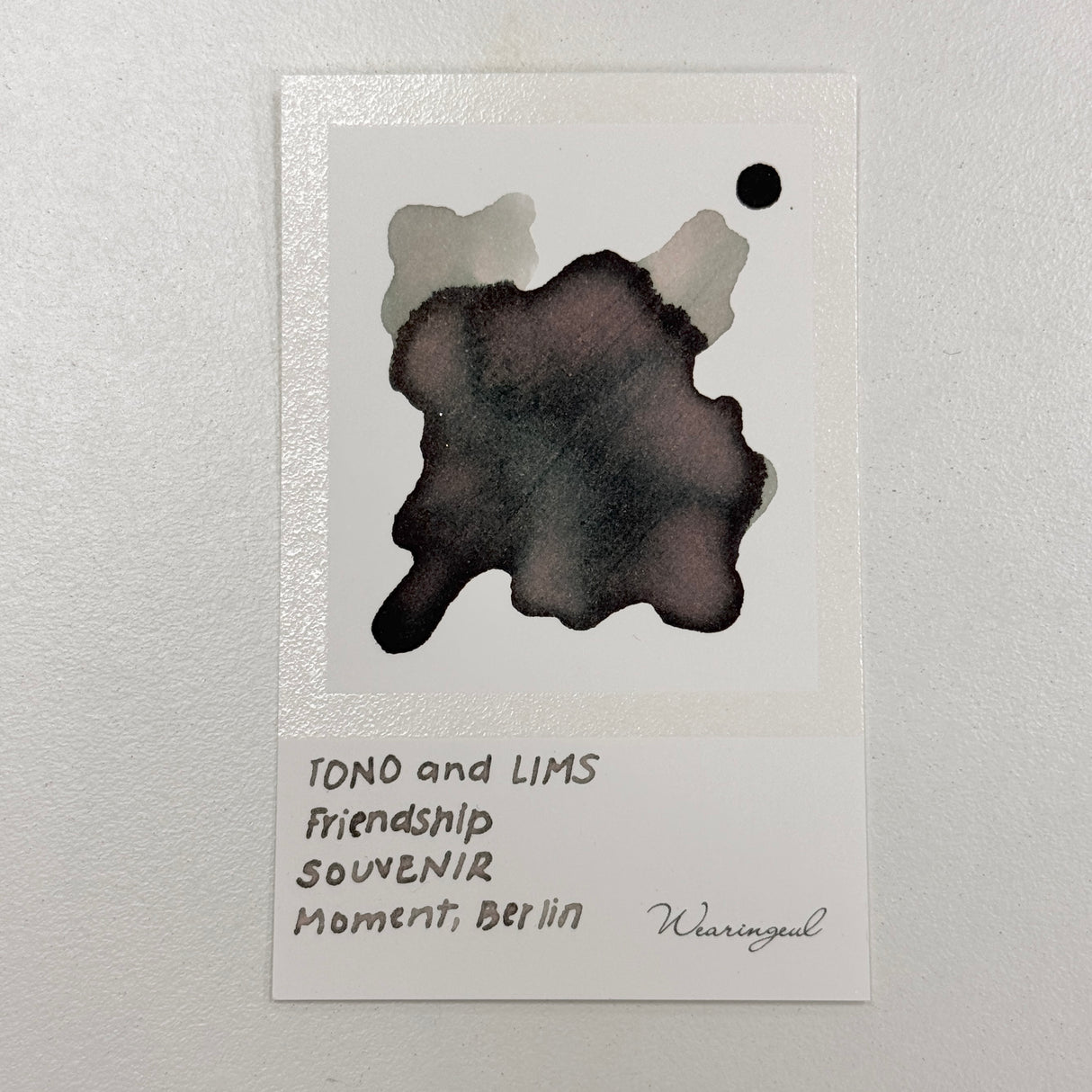 TONO & LIMS Ink - Friendship - SOUVENIR Moment, Berlin
