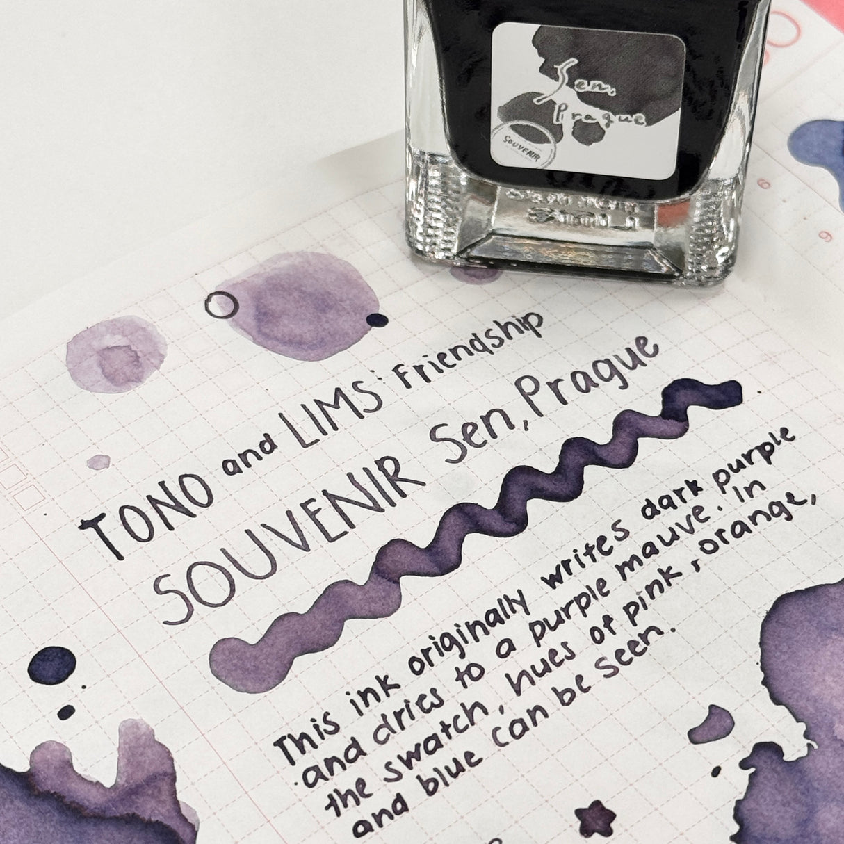 TONO & LIMS Ink - Friendship - SOUVENIR Sen, Prague