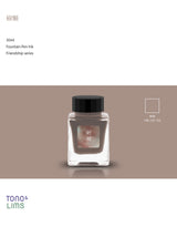 Tono &amp; Lims Friendship Line Fountain Pen Ink Collection where every ink in the Friendship Line embodies the power of friendship through beautifully crafted colors that flow effortlessly on the page. Add a personal touch to your work with a variety of hues that are as diverse and special as the friendships we cherish.

30ml